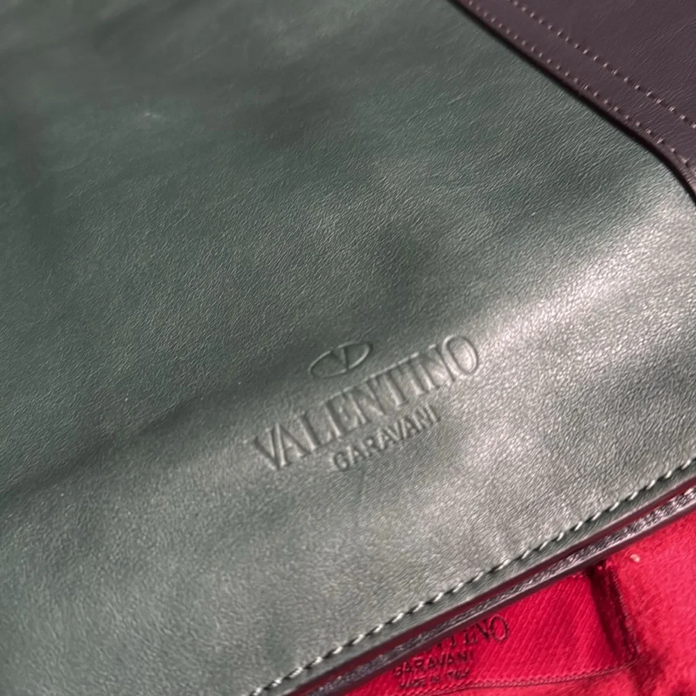 Valentino LIMITED EDITION Leather Laptop Bag – Authentic, Rare Italian Luxury